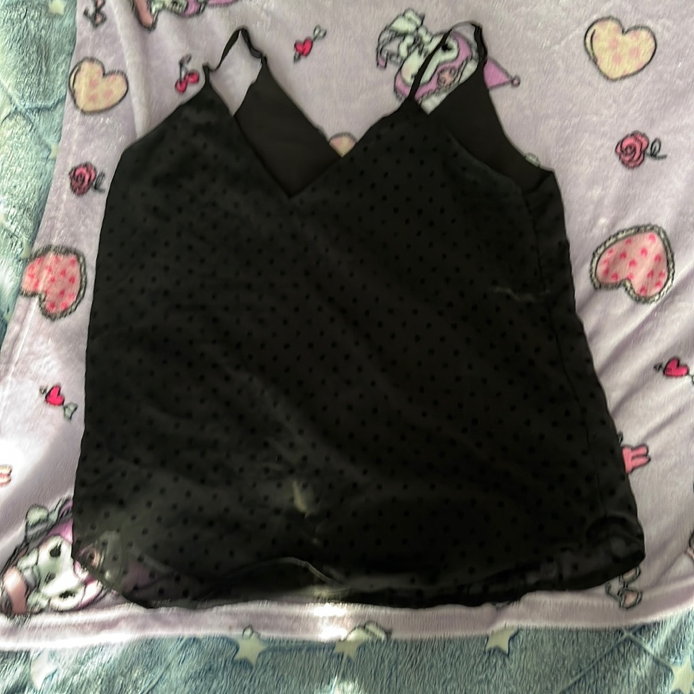 Cute black blouse